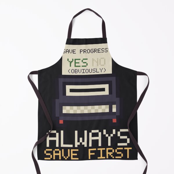 Item preview, Always Save First, Retro Gamer Typewriter Save Point designed and sold by River1Shop.