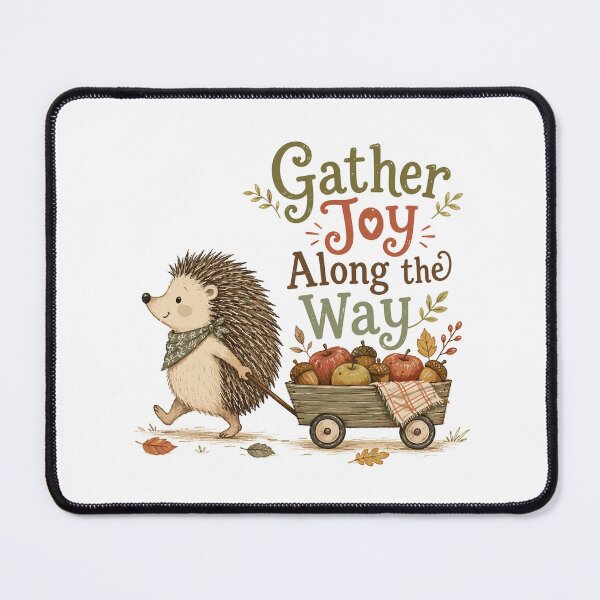 Item preview, Apple Gatherer - Cute Hedgehog Nursery designed and sold by bapupa.