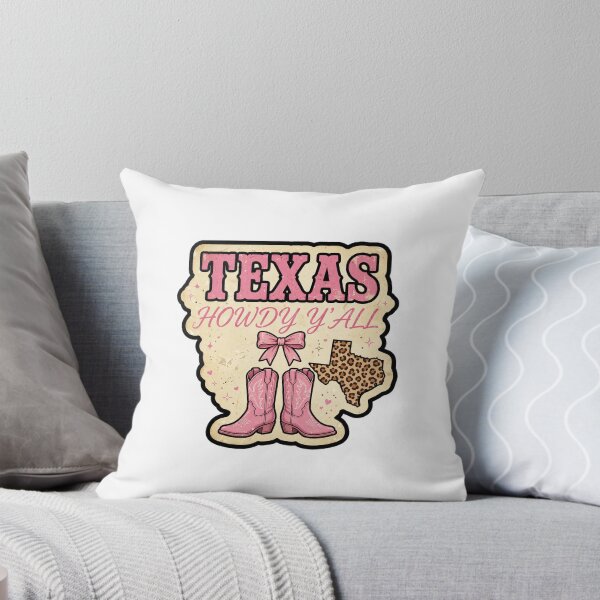 Item preview, Texas Howdy Yall Shirt - Pink Western Cowgirl Coquette Bow designed and sold by Petringo.
