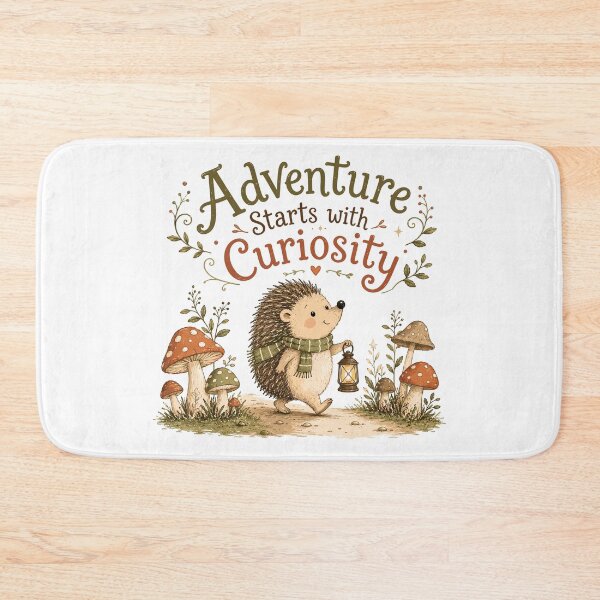 Item preview, Cozy Explorer - Cute Hedgehog Nursery designed and sold by bapupa.