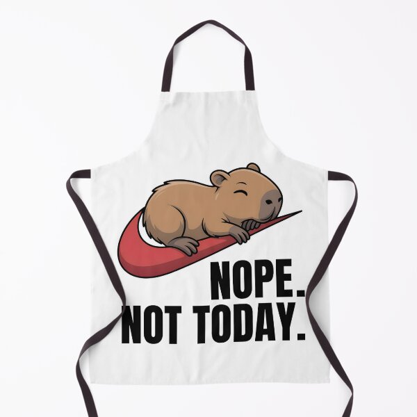 Item preview, Sleeping Capybara | Nikes Swoosh Parody | Nope Not Today designed and sold by Har-vee.