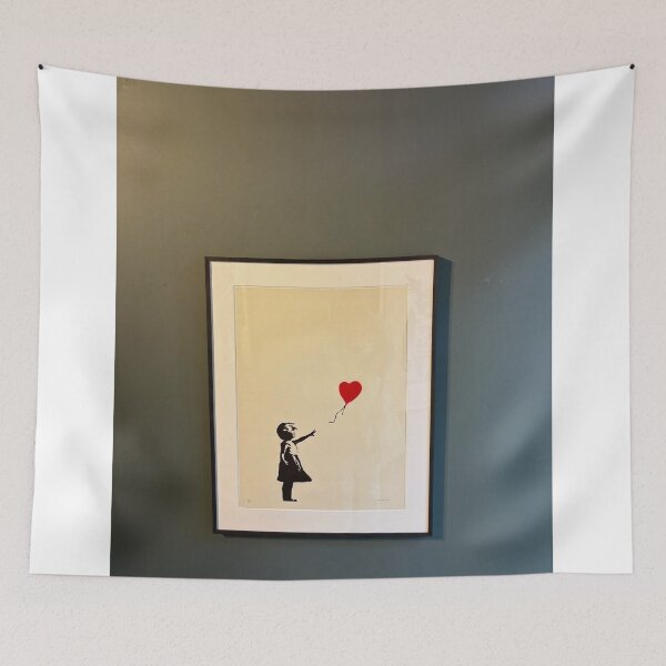 Item preview, Banksy's Girl with a Balloon designed and sold by Sakibyasrhan.