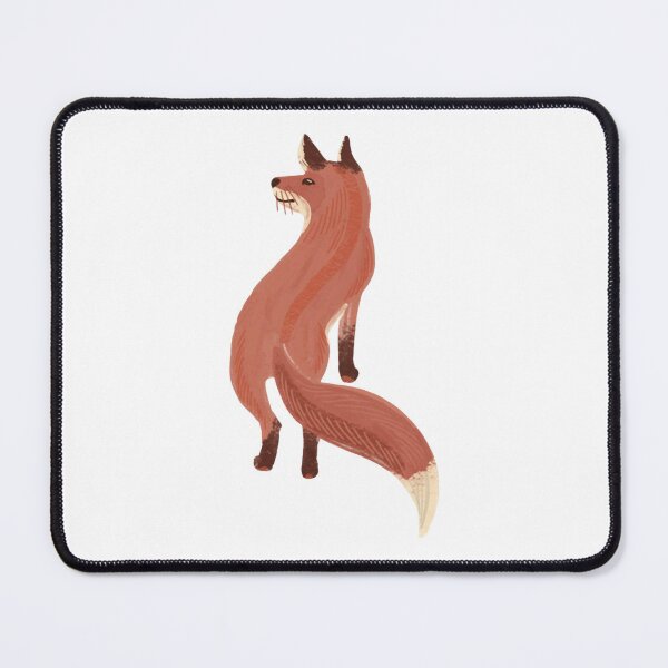 Item preview, Red Fox Cute Textured Woodland Wildlife Illustration designed and sold by Rebelforms.
