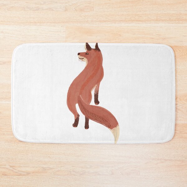 Item preview, Red Fox Cute Textured Woodland Wildlife Illustration designed and sold by Rebelforms.