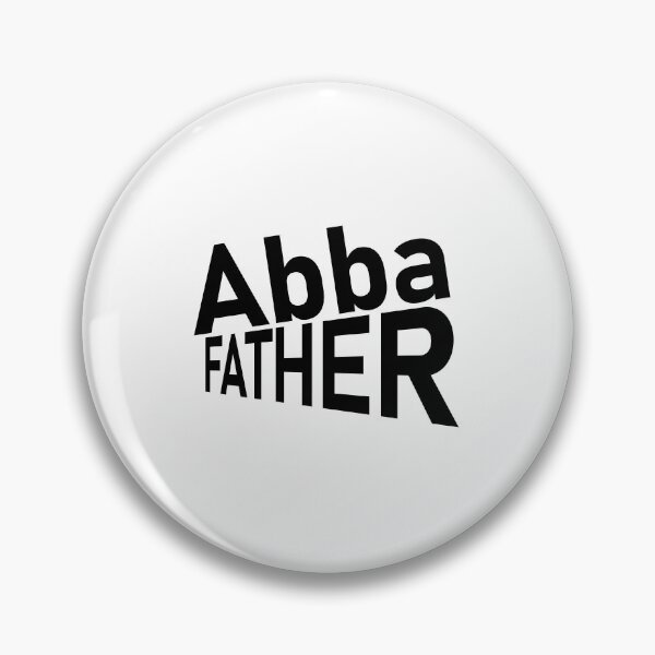 Item preview, Abba Father – Christian Faith Typography T-Shirt Design designed and sold by CrossCrafted.