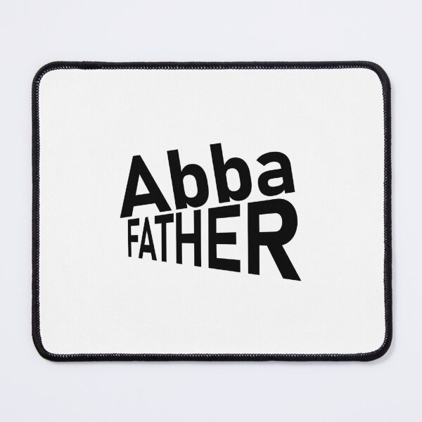 Item preview, Abba Father – Christian Faith Typography T-Shirt Design designed and sold by CrossCrafted.