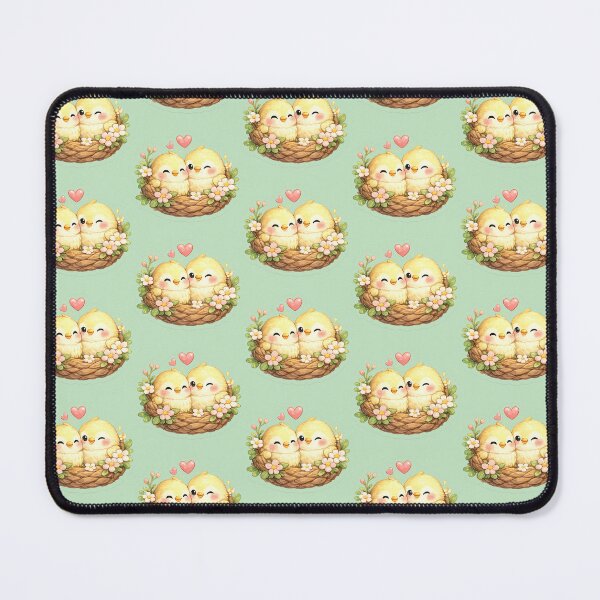 Item preview, Cute Baby Birds in Nest Sticker | Kawaii Love Birds | Adorable Chick Illustration | Spring Floral Bird Art | Cottagecore Animal Decal designed and sold by StyloStudio.