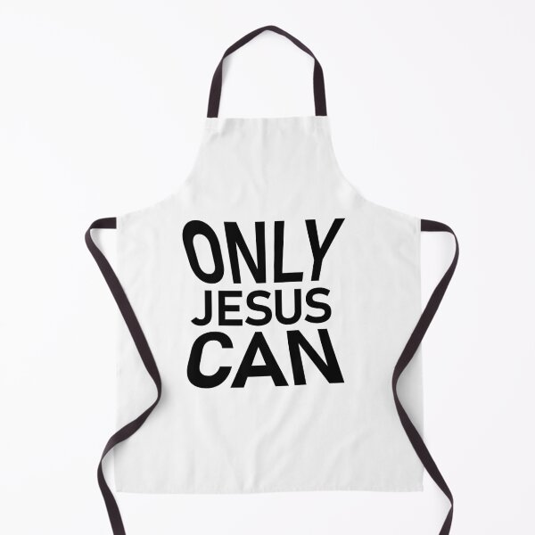 Item preview, Only Jesus Can – Christian Faith Typography T-Shirt Design designed and sold by CrossCrafted.