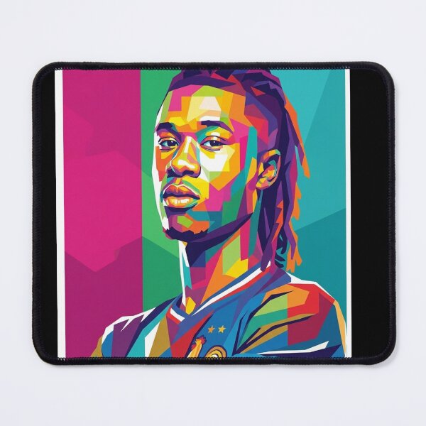 Item preview, Eduardo Camavinga Geometric Pop Art designed and sold by oganespegenh.