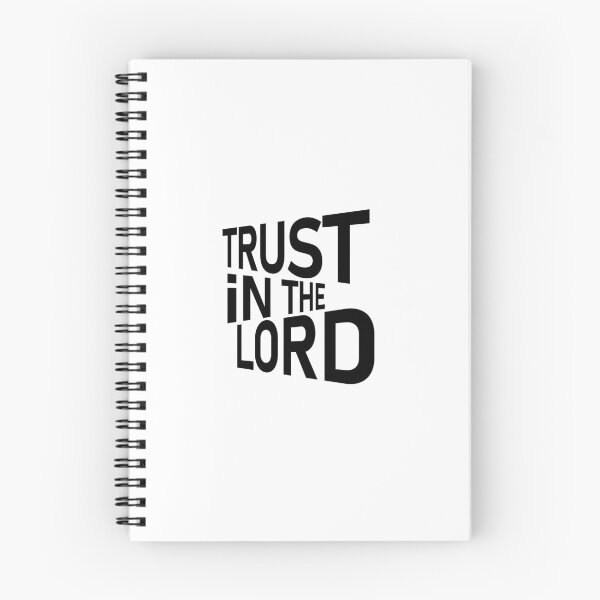 Item preview, Trust In The Lord – Christian Faith Typography T-Shirt Design designed and sold by CrossCrafted.