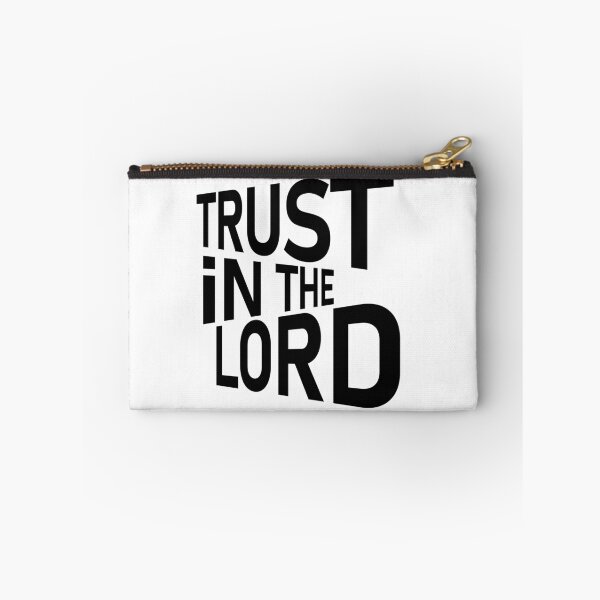 Item preview, Trust In The Lord – Christian Faith Typography T-Shirt Design designed and sold by CrossCrafted.