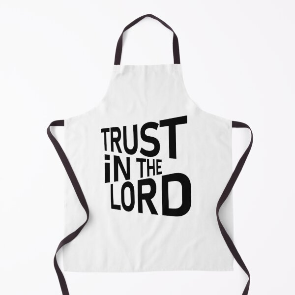 Item preview, Trust In The Lord – Christian Faith Typography T-Shirt Design designed and sold by CrossCrafted.