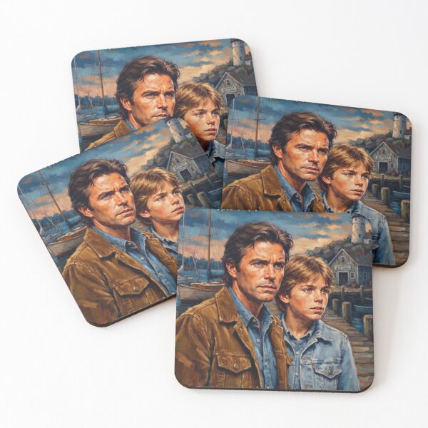 Item preview, The Hardy Boys Retro Mystery Action Tribute Art Poster designed and sold by Art's Diner.