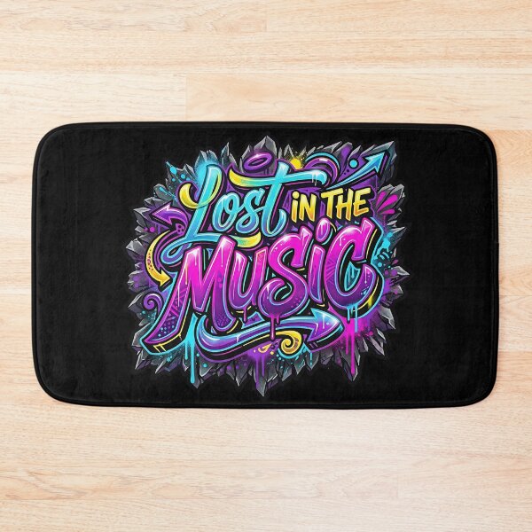 Item preview, Lost In The Music – Graffiti Sound Statement designed and sold by RH Design Lab.