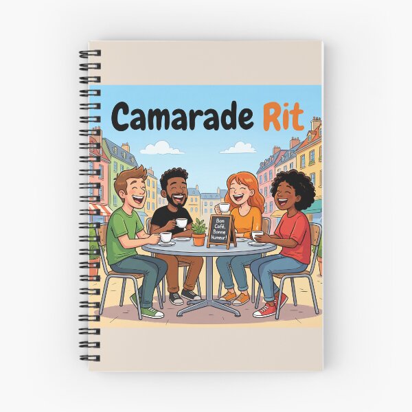 Item preview, Comrade Laughs – A Funny Pun About Friendship and Camaraderie Between Friends 2 designed and sold by WordPlayStudio.