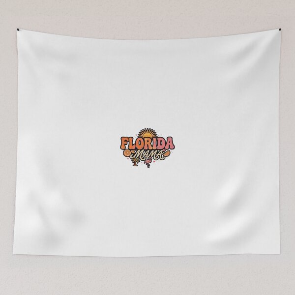 Item preview, Florida Mama Retro Shirt - Sunshine State Orange Tropical Beach Mom designed and sold by Petringo.