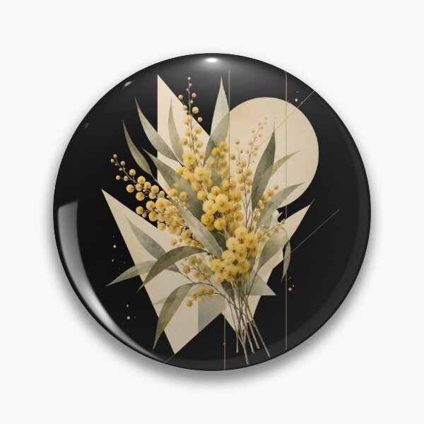 Item preview, Retro acacia a subtle floral composition. A delicate vintage bouquet. designed and sold by NewtBoo.