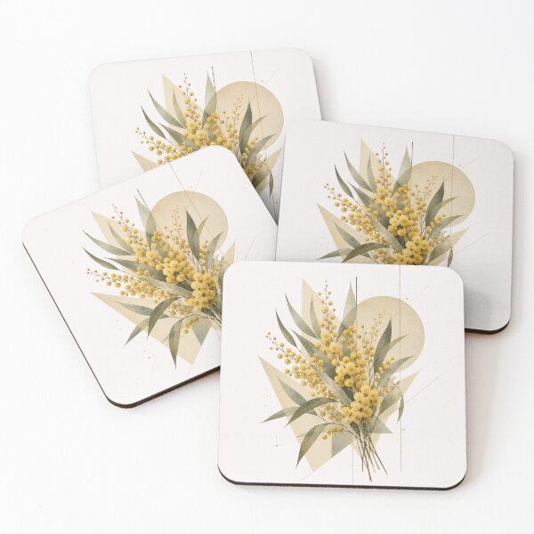 Item preview, Retro acacia a subtle floral composition. A delicate vintage bouquet. designed and sold by NewtBoo.