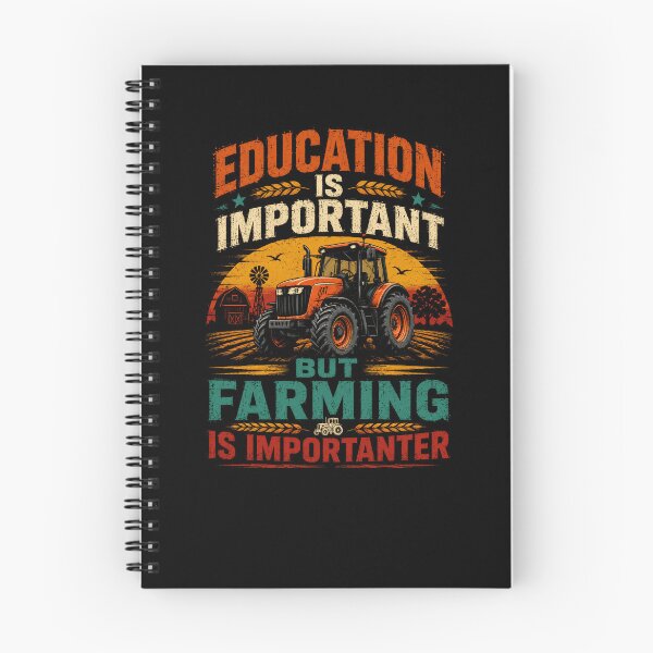 Item preview, Education Is Important But Farming Is Importer Farmer Agriculture designed and sold by HumansStuck12.