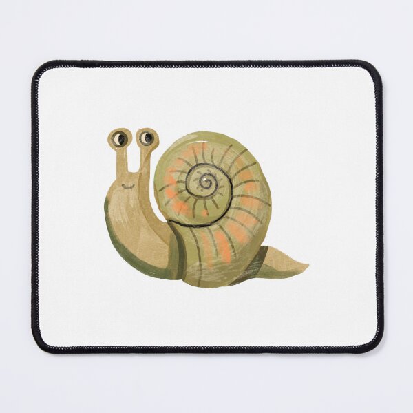 Item preview, Slimy Snail Cute Slow Garden Insect Illustration designed and sold by Rebelforms.
