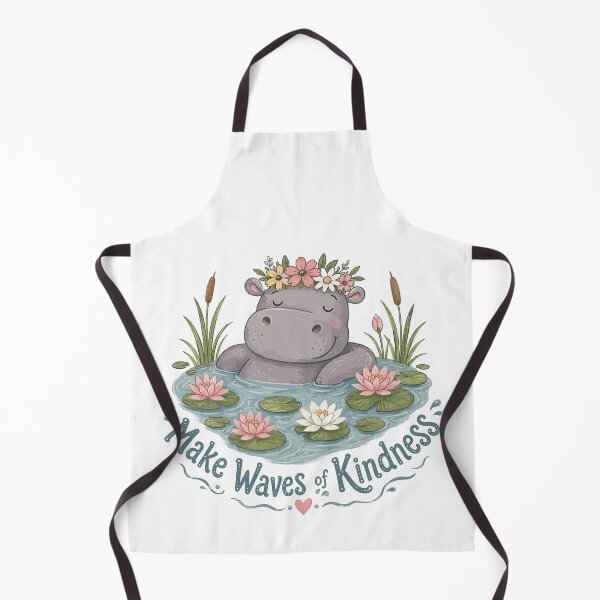 Item preview, River Daydream - Cute Hippo Nursery designed and sold by bapupa.
