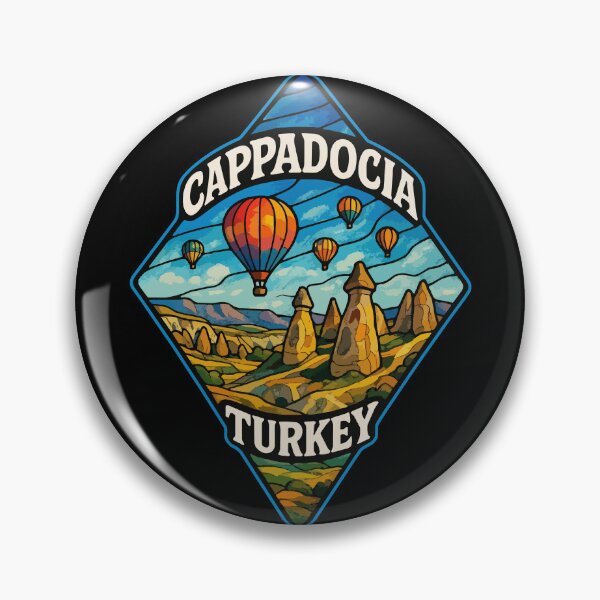 Item preview, Cappadocia Anatolia Turkey Stained Glass Travel designed and sold by TomFrontierArt.