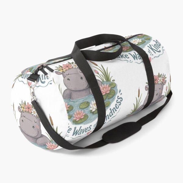 Item preview, River Daydream - Cute Hippo Nursery designed and sold by bapupa.