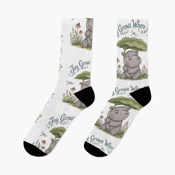 Item preview, Sunny Splash - Cute Hippo Nursery designed and sold by bapupa.