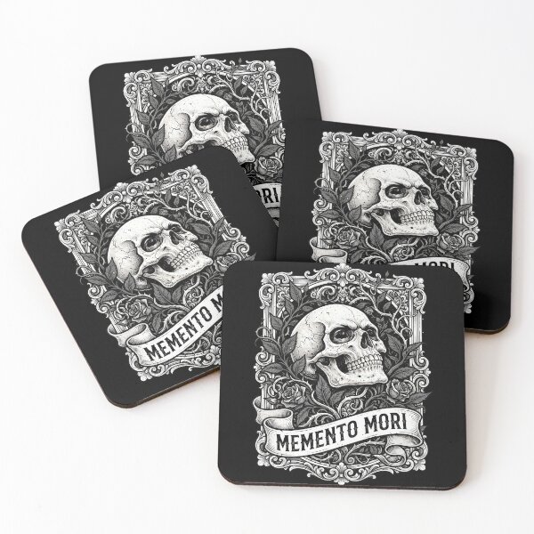 Item preview, Memento Mori Skull in Classic Frame designed and sold by nuel-art.