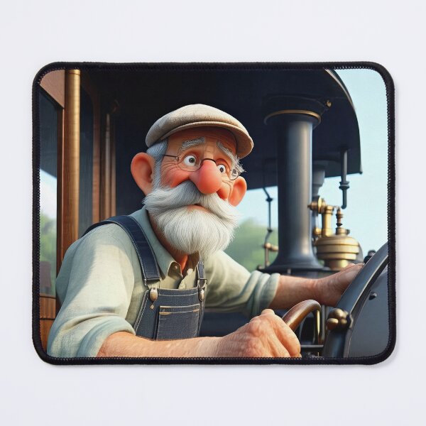 Item preview, Old Fart Steam Train Driver designed and sold by Colin Bentham.