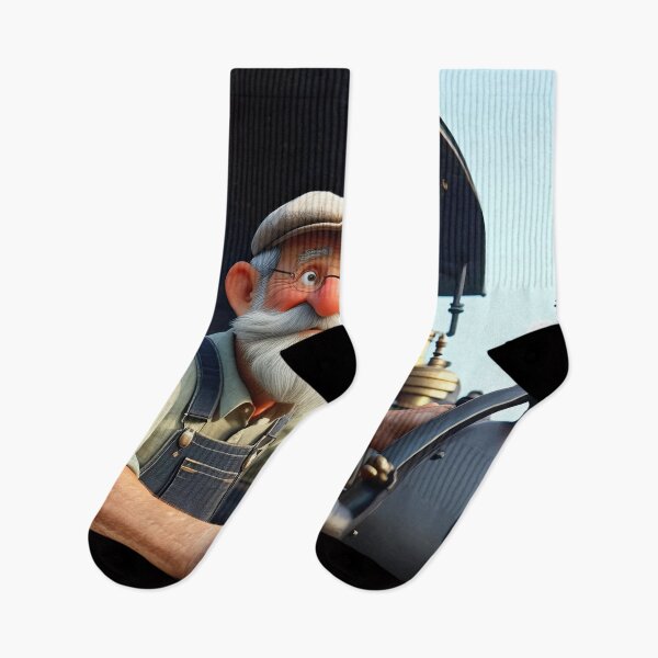 Item preview, Old Fart Steam Train Driver designed and sold by Colin Bentham.