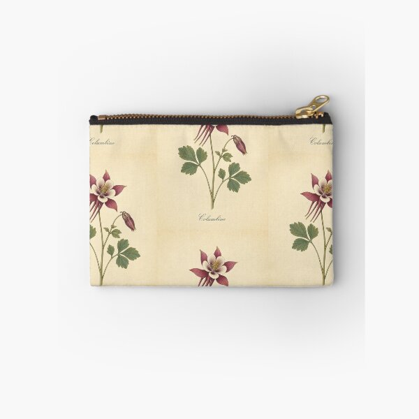 Item preview, Vintage Columbine Botanical Illustration Print designed and sold by NuvoraNest.