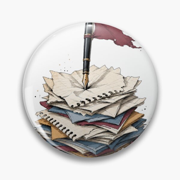 Item preview, Draft Mountain Writer Persistence designed and sold by GoverArt.