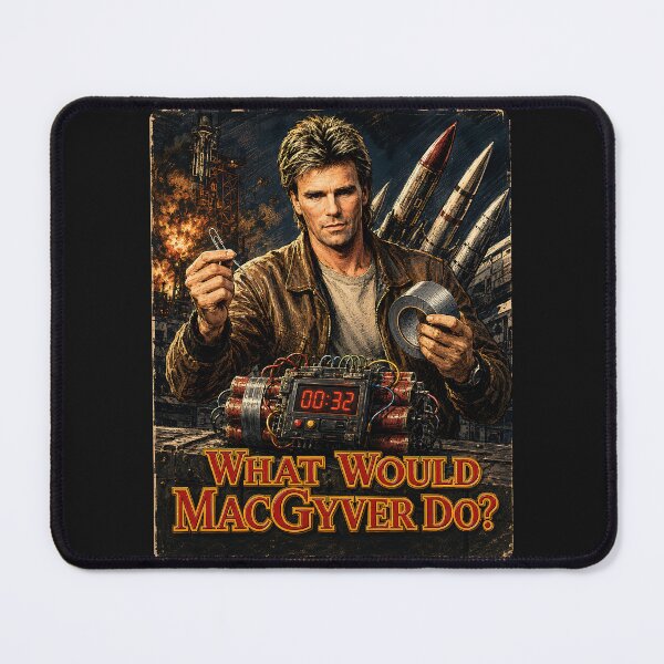 Item preview, What would MacGyver do? designed and sold by TeeCodes.