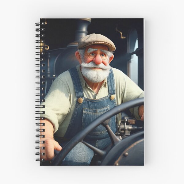 Item preview, Old Fart Steam Train Driver designed and sold by Colin Bentham.