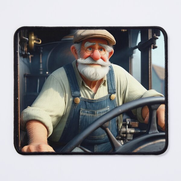 Item preview, Old Fart Steam Train Driver designed and sold by Colin Bentham.