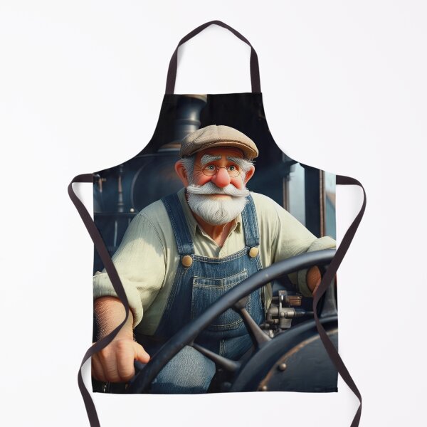 Item preview, Old Fart Steam Train Driver designed and sold by Colin Bentham.
