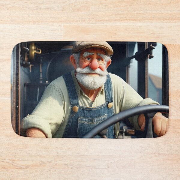 Item preview, Old Fart Steam Train Driver designed and sold by Colin Bentham.