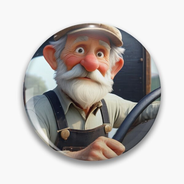 Item preview, Old Fart Steam Train Driver designed and sold by Colin Bentham.