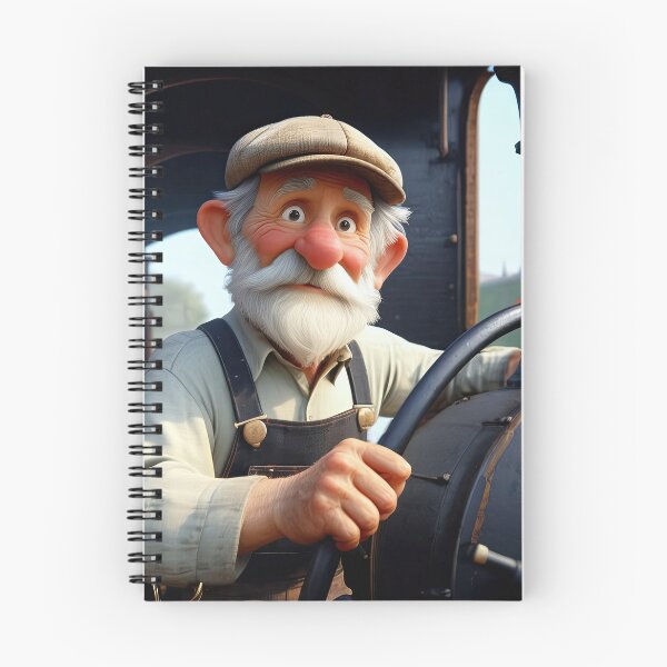 Item preview, Old Fart Steam Train Driver designed and sold by Colin Bentham.