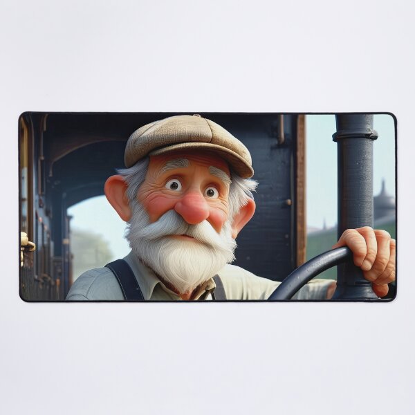 Item preview, Old Fart Steam Train Driver designed and sold by Colin Bentham.