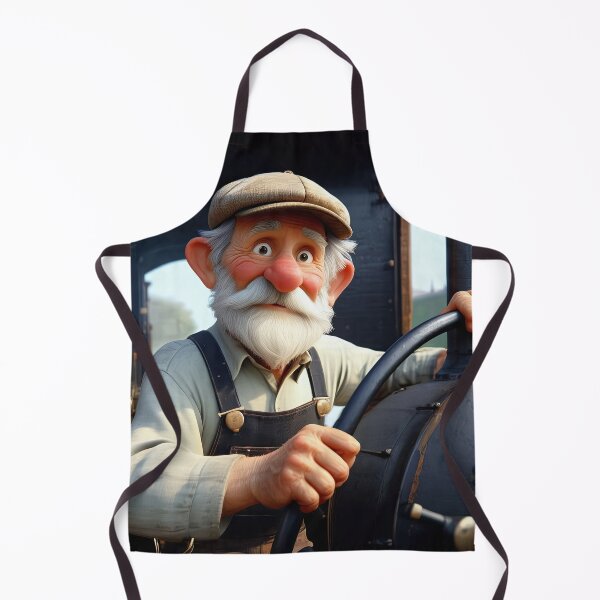 Item preview, Old Fart Steam Train Driver designed and sold by Colin Bentham.