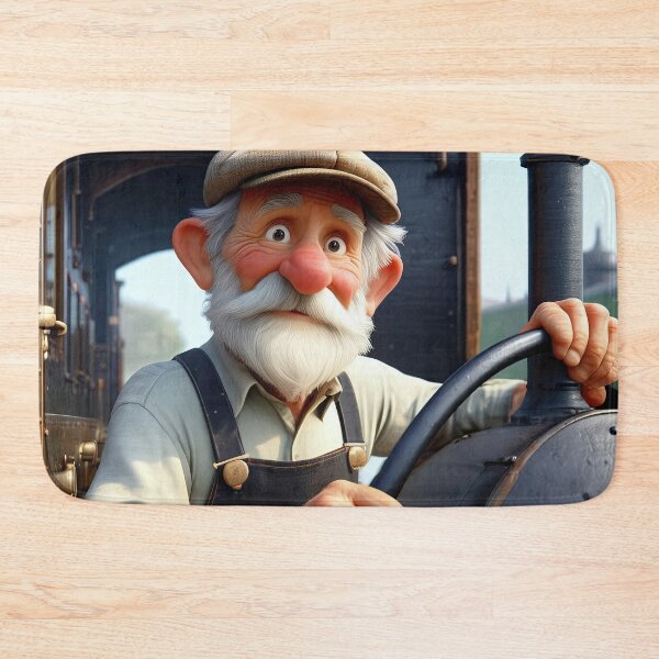 Item preview, Old Fart Steam Train Driver designed and sold by Colin Bentham.