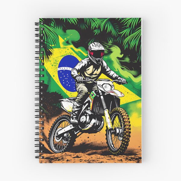 Item preview, Brazil Motocross Rider in Action designed and sold by T-domain.