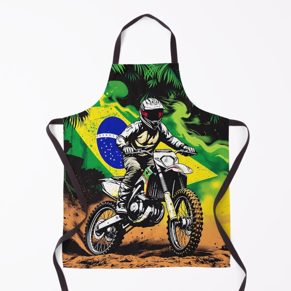 Item preview, Brazil Motocross Rider in Action designed and sold by T-domain.