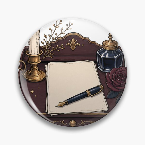 Item preview, Midnight Candle Writing Desk designed and sold by GoverArt.