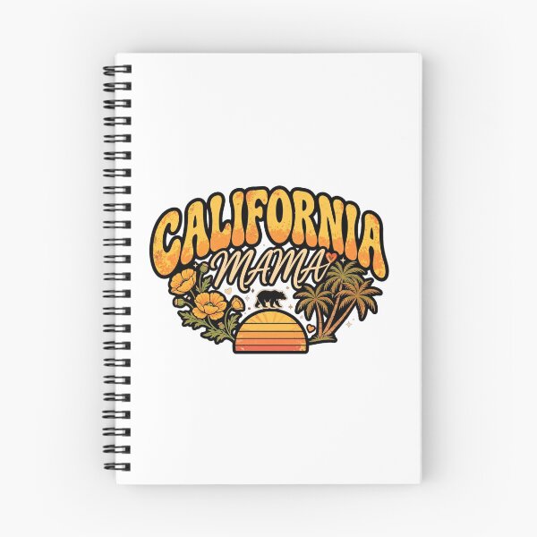 Item preview, California Mama Retro Shirt - Golden State Poppy Flower Golden Poppy Mom designed and sold by Petringo.
