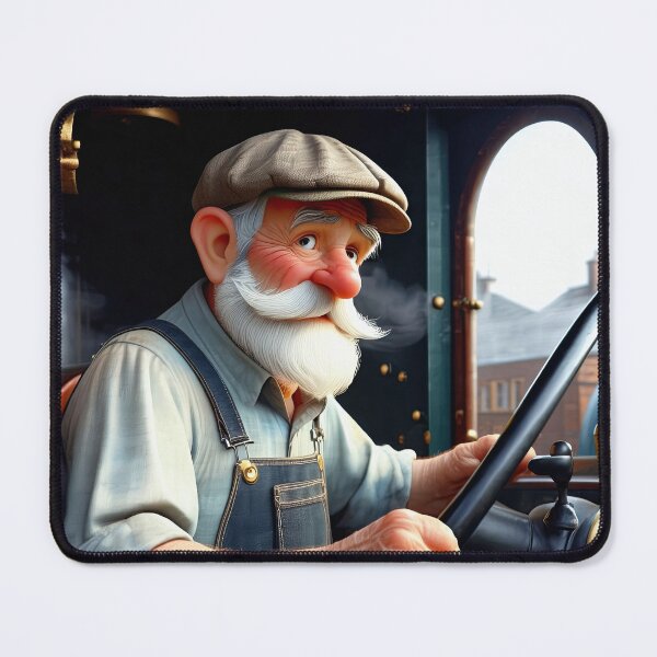Item preview, Old Fart Steam Train Driver designed and sold by Colin Bentham.