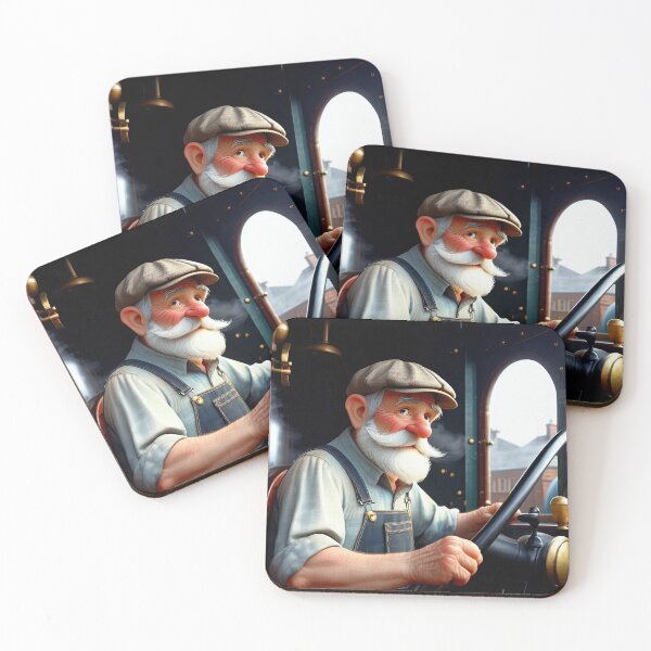 Item preview, Old Fart Steam Train Driver designed and sold by Colin Bentham.