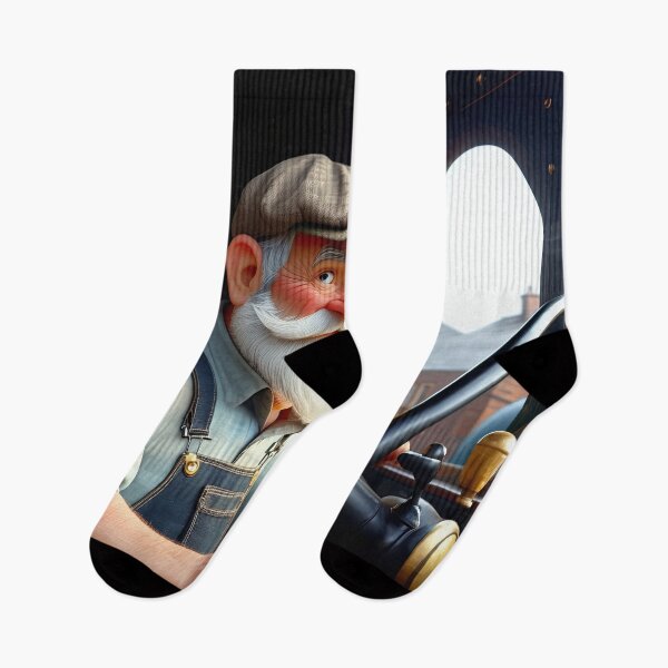 Item preview, Old Fart Steam Train Driver designed and sold by Colin Bentham.